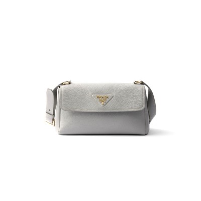 PRADA SMALL LEATHER SHOULDER BAG 1BN022  (26*14*9.5cm)